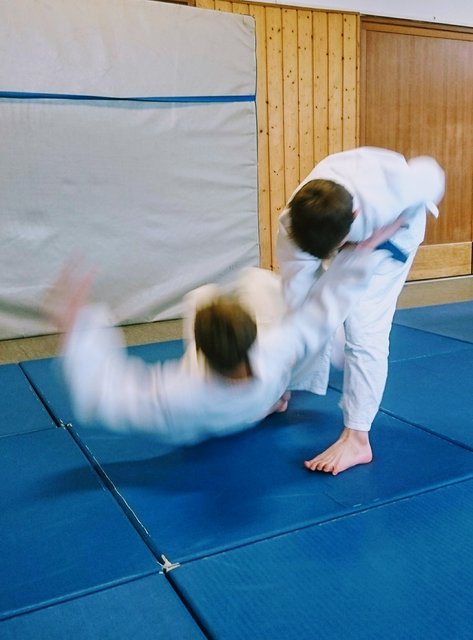 Übung der fortgeschrittenen Judoka | Foto: ps