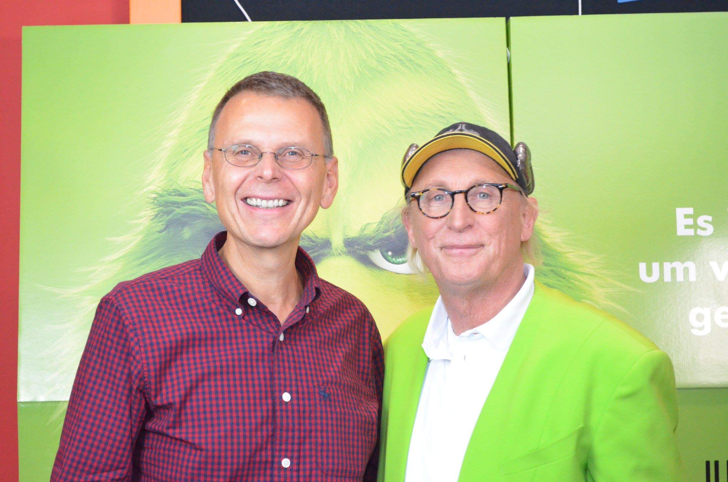 Otto Waalkes Besuch im Frankenthaler Kino war rund um gelungen. Kinobetreiber Christian Kaltenegger war begeistert.