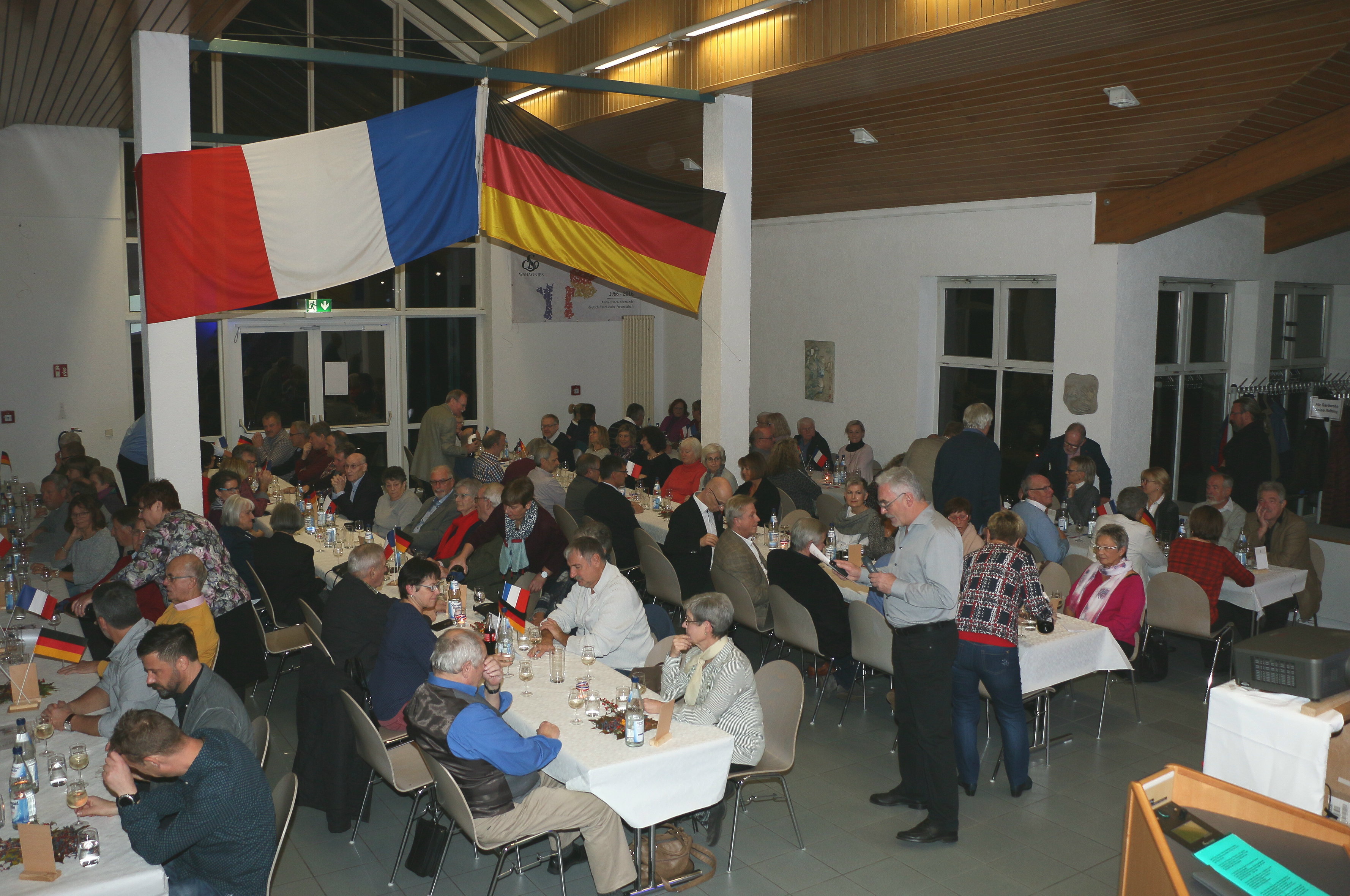 Der Partnerschaftsverein Böhl-Iggelheim lud zu einer kulinarischen Reise ein. Foto: Gabath