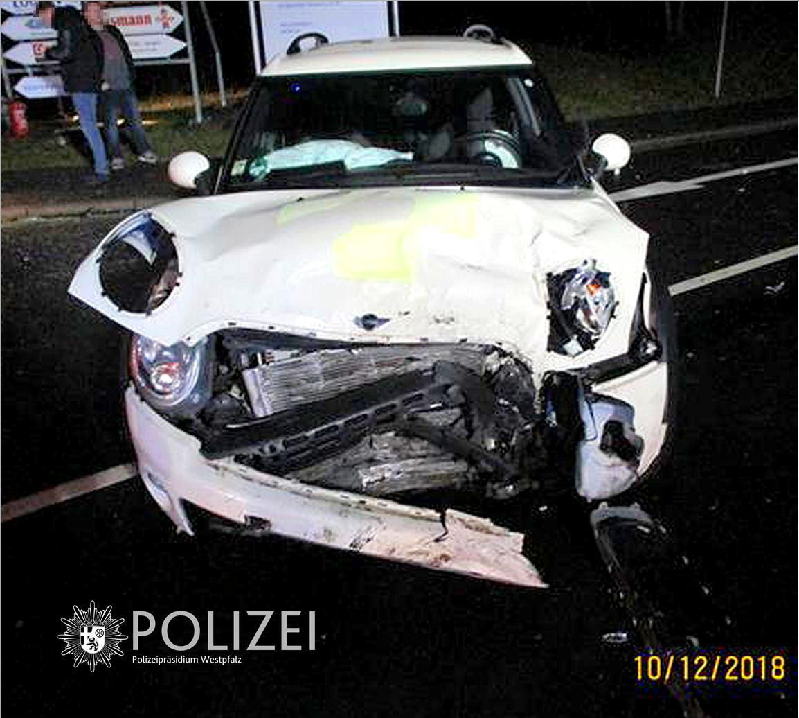 Unfallfahrzeug
