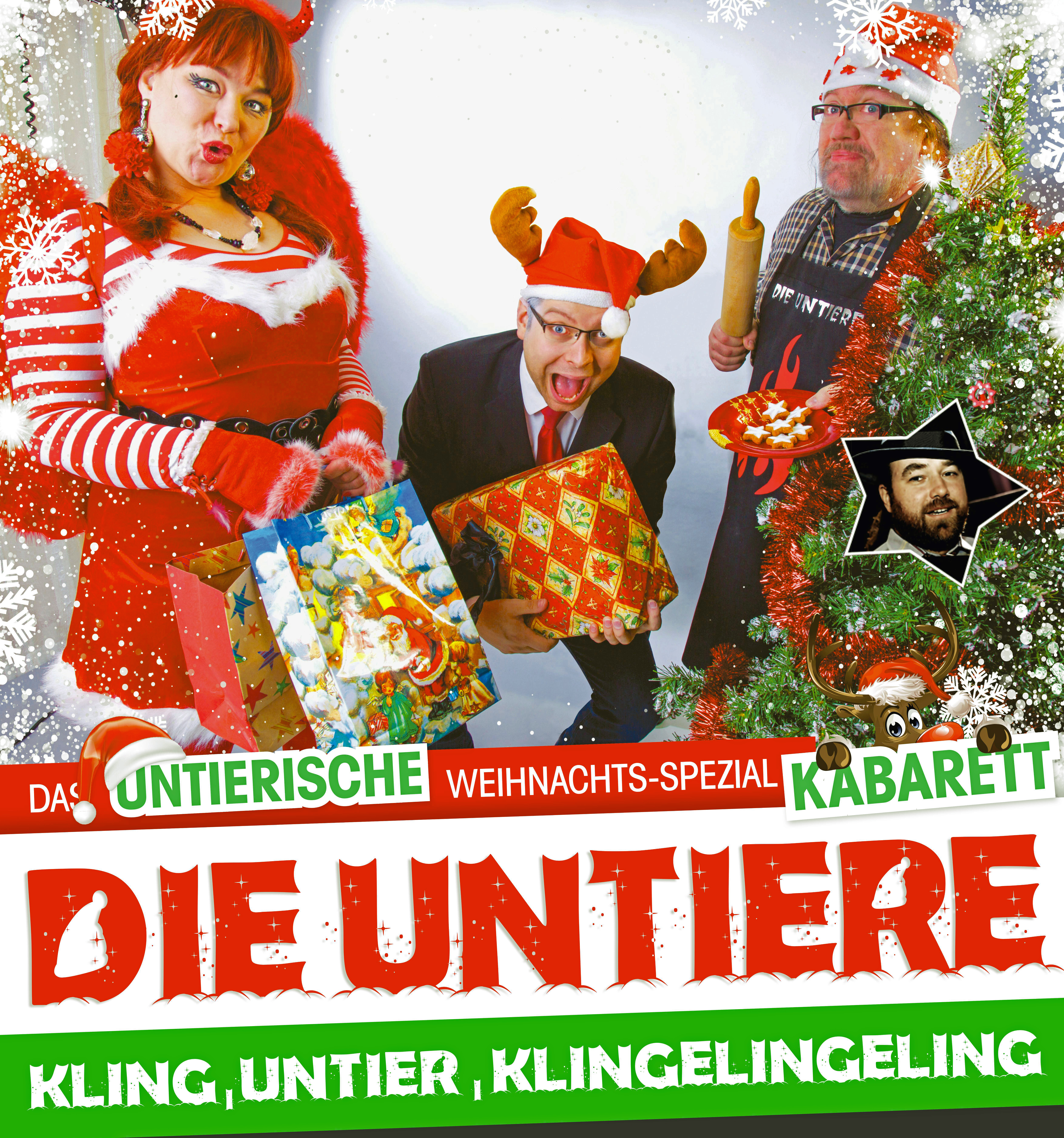 Die „Untiere“ sind in der Vorweihnachtszeit in einer ganz besonders unheiligen Stimmung Foto: PS