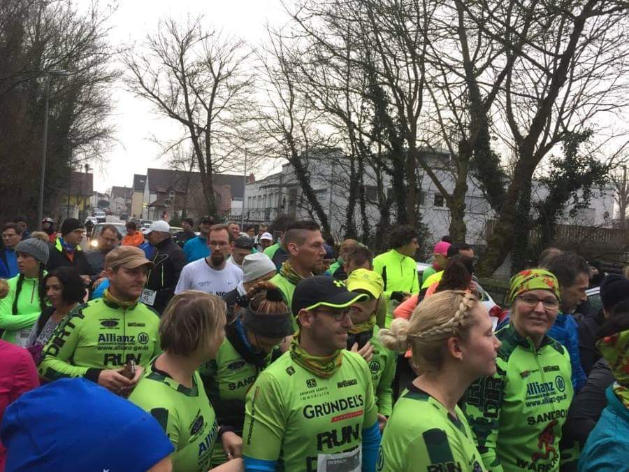 Gestartet wird der 2. Ludwigshafener Neujahrslauf an der Bruchfesthalle.