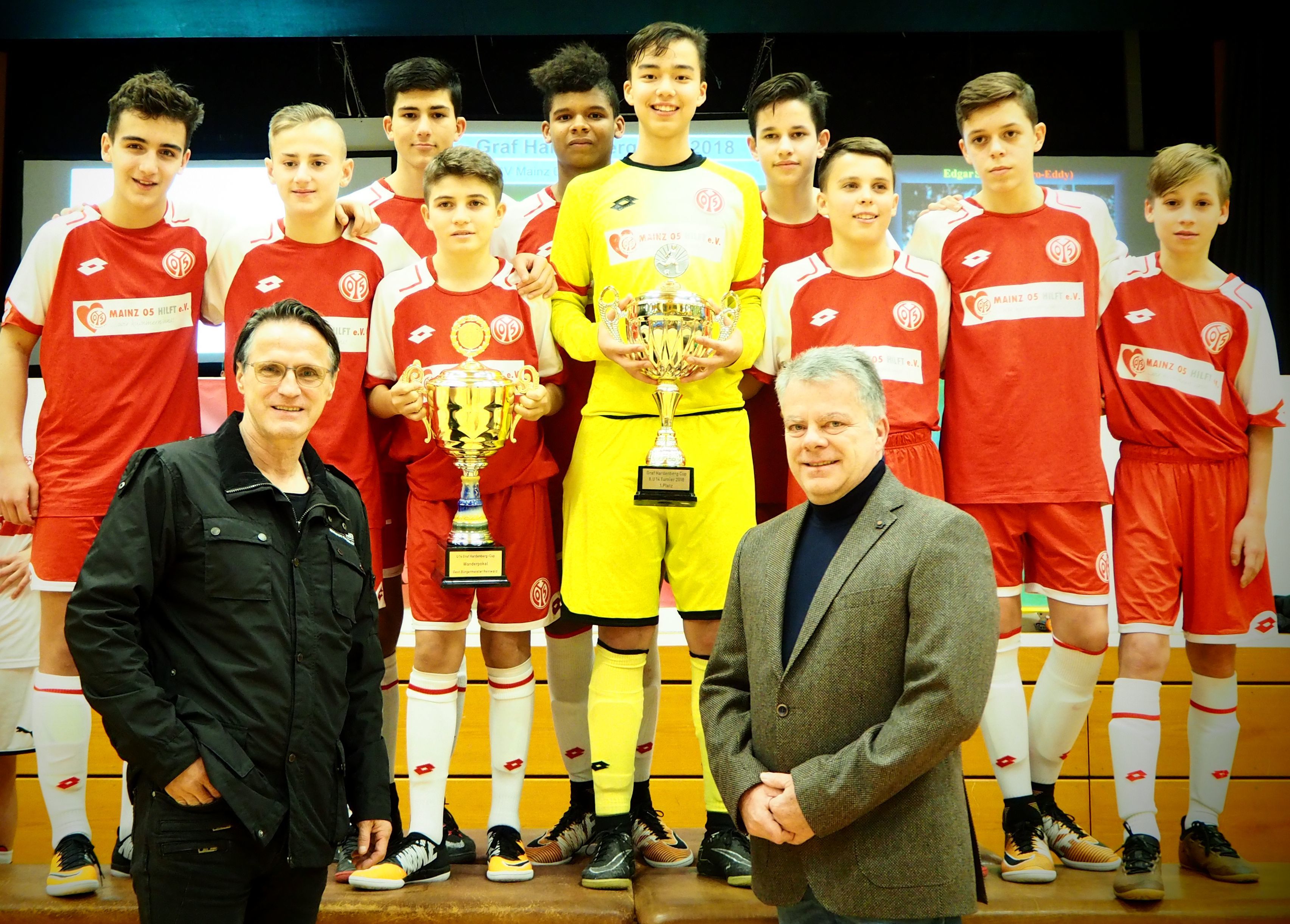 2018 hat der 1. FSV Mainz 05 das Turnier in Graben-Neudorf gewonnen.