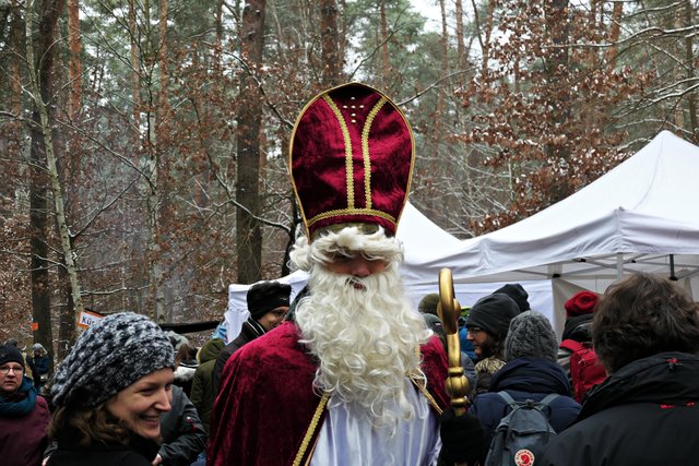 Begegnung mit dem Nikolaus | Foto: Brigitte Melder