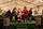 Bürgermeister Ralf Hersina eröffnete mit dem Nikolaus und dem Blasorchester Landstuhl den Weihnachtsmarkt 