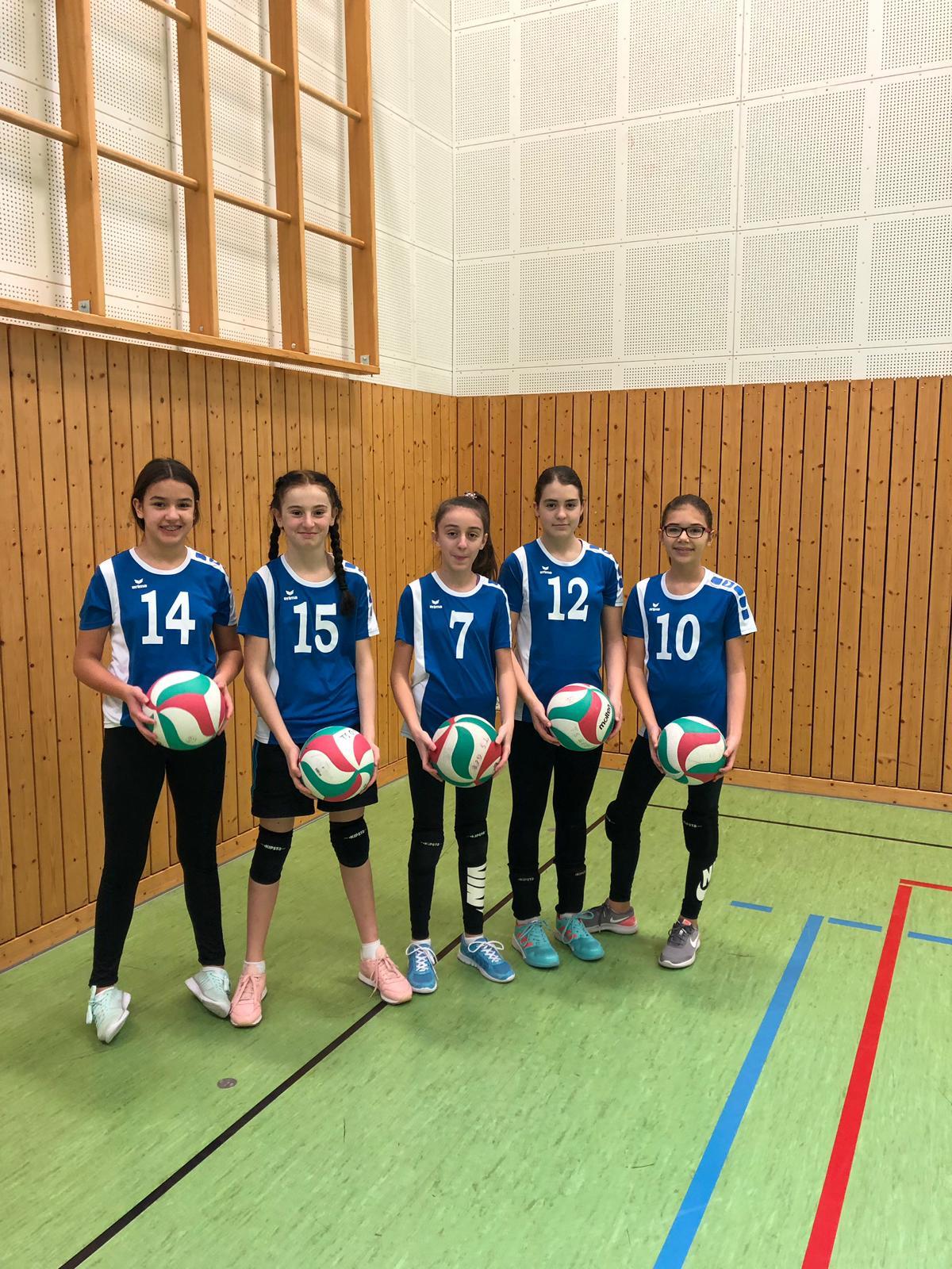 Die U14-Mädels beim Spieltag (Foto: Melanie Vake)