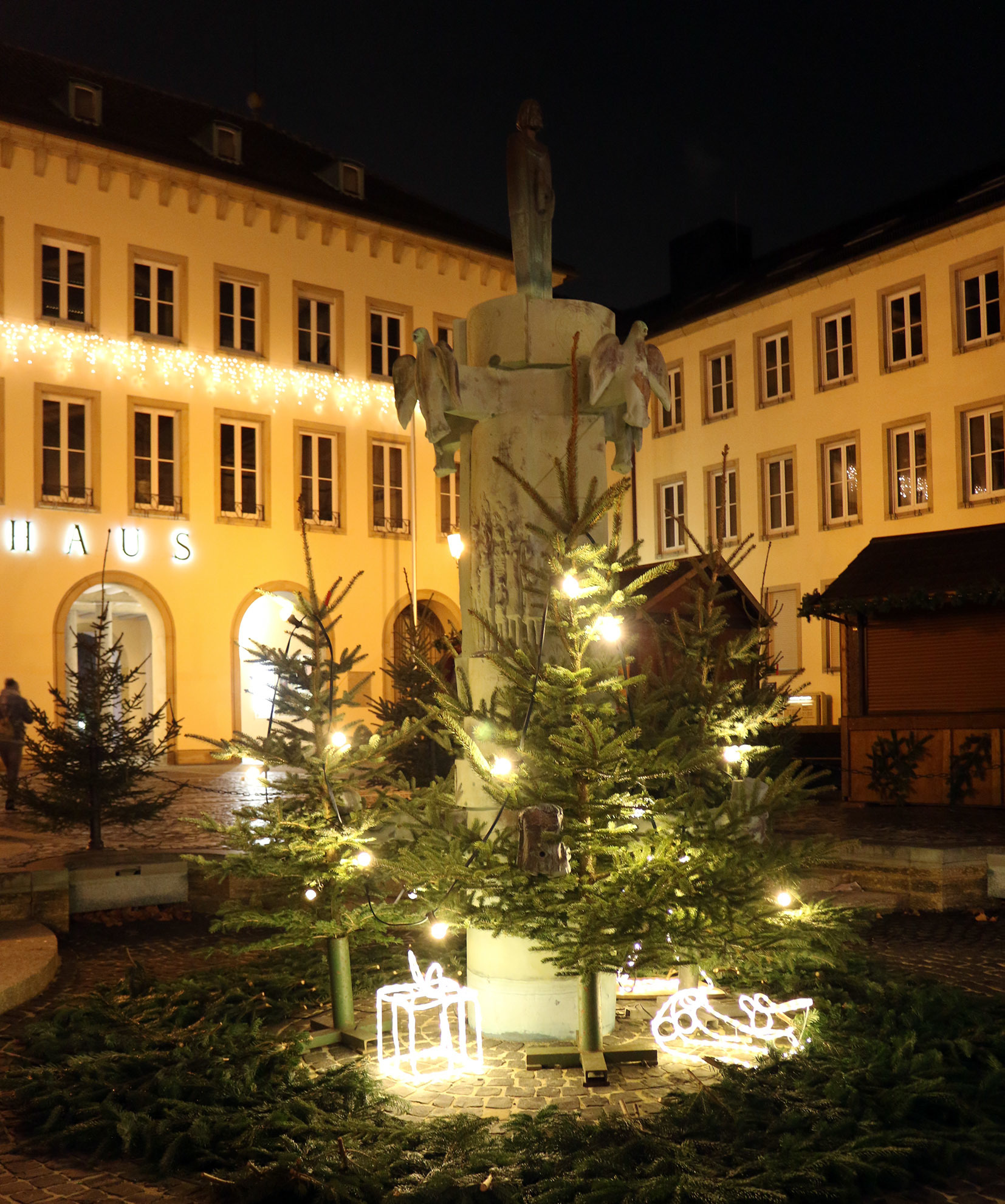 Das Frankenthaler Rathaus bleibt von 24. Dezember bis 1. Januar geschlossen.