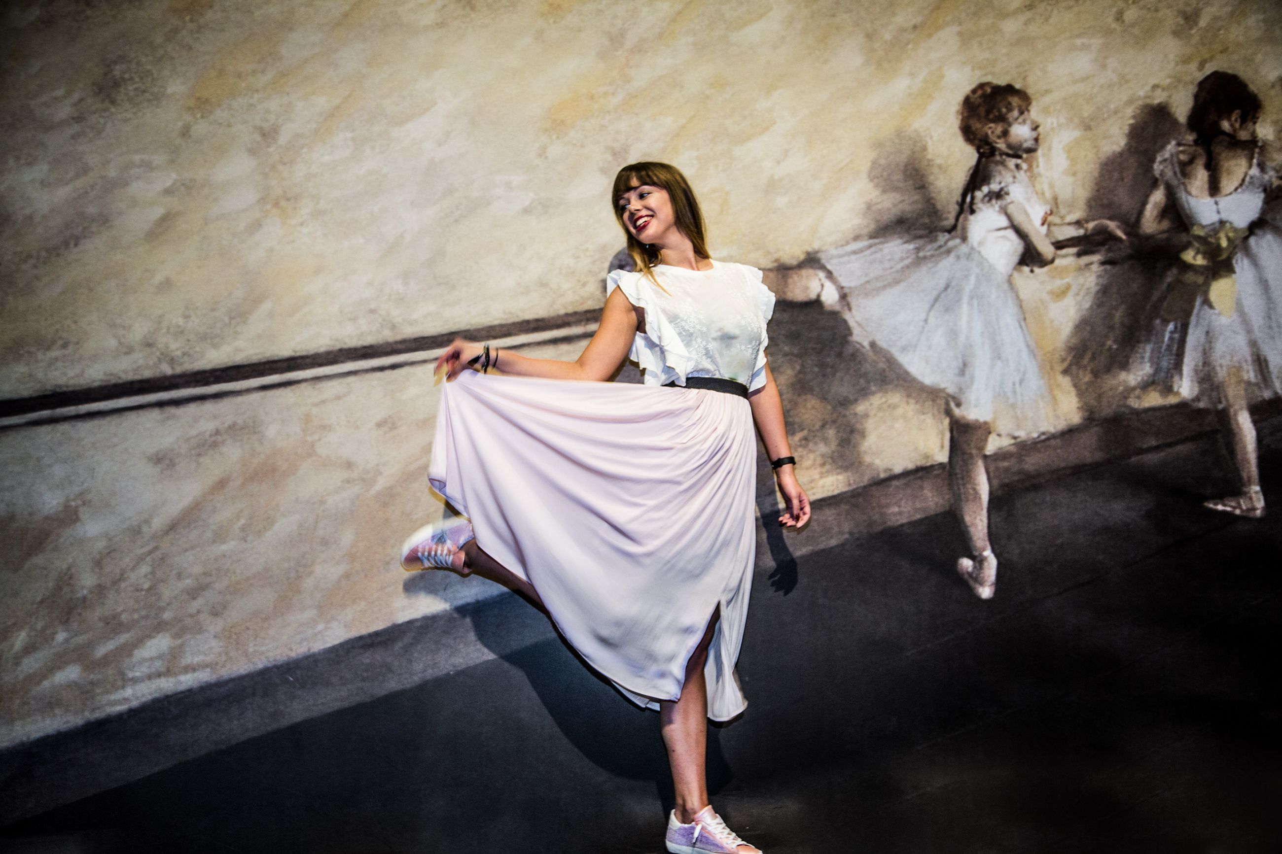 Die großen Meisterwerke der Kunstgeschichte – alle sind zum Anfassen und zum Mitspielen konzipiert. Selfies sind ein Teil des Konzeptes. Foto: Staatliche Schlösser und Gärten