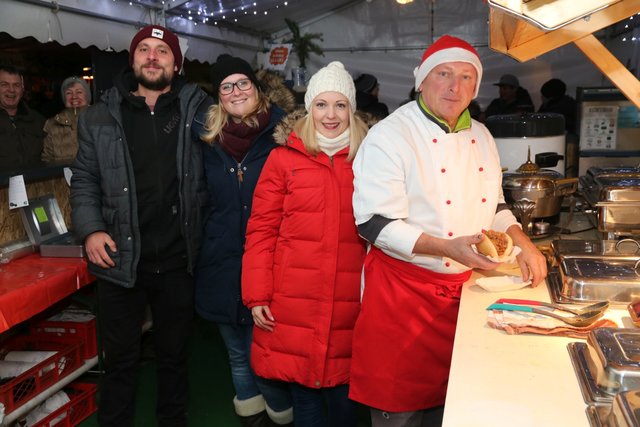 Für gute Versorgung garantierte etwa Günter Raupp mit seinem Team.