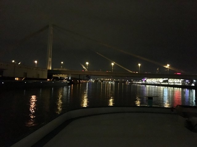 Besondere Perspektive: Rechts liegt Ludwigshafen, links das Mannheimer Ufer. | Foto: Ulrich Arndt