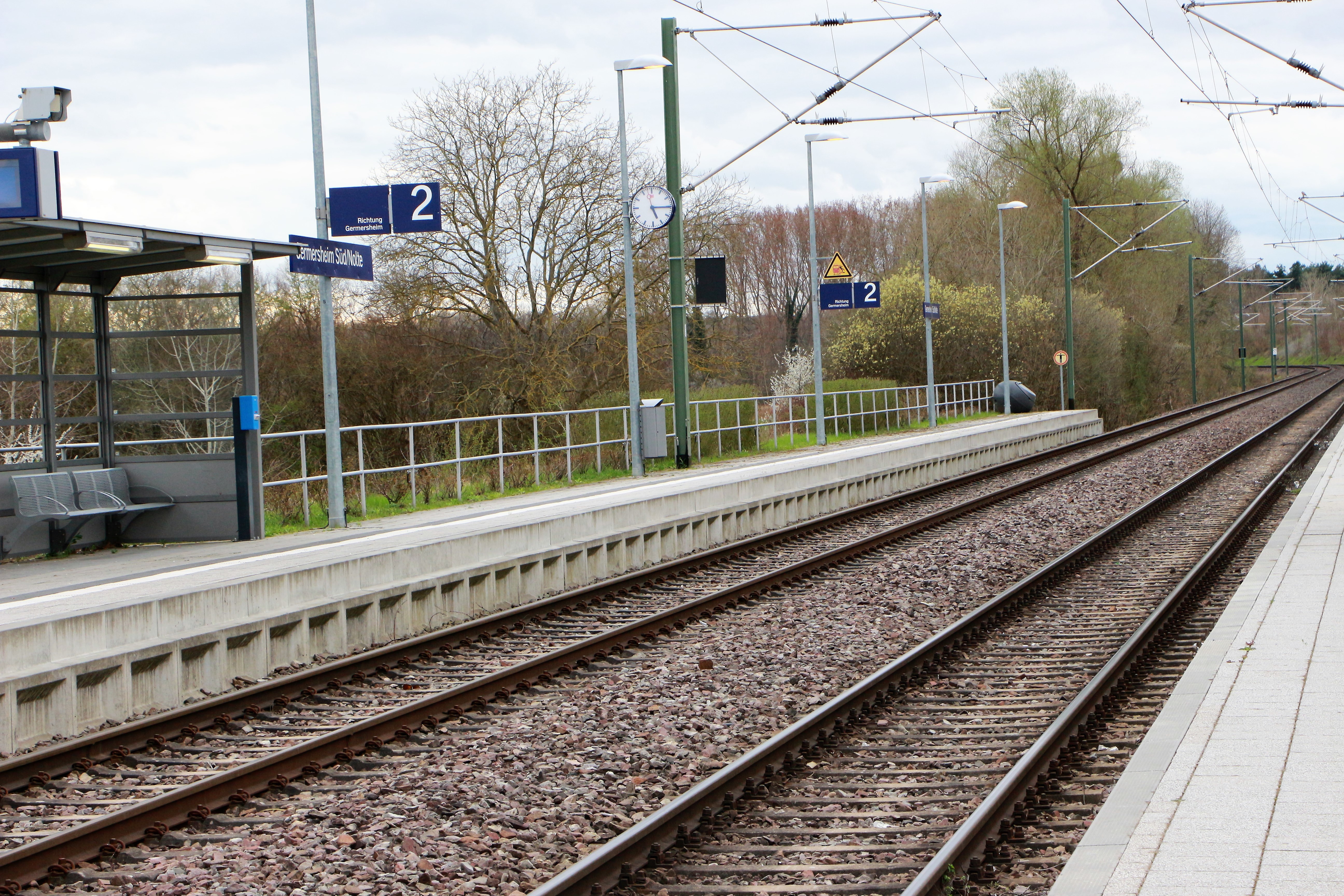 Fahren zwischen Germersheim und Landau vielleicht wieder Züge? Die Städte Germersheim und Landau bemühen sich darum.