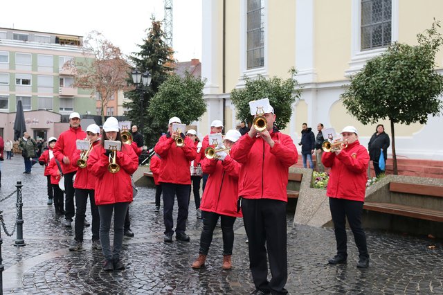 Musikalisch unterstützt wurde die Veranstaltung vom Musikzug Nordend. | Foto: Gisela Böhmer