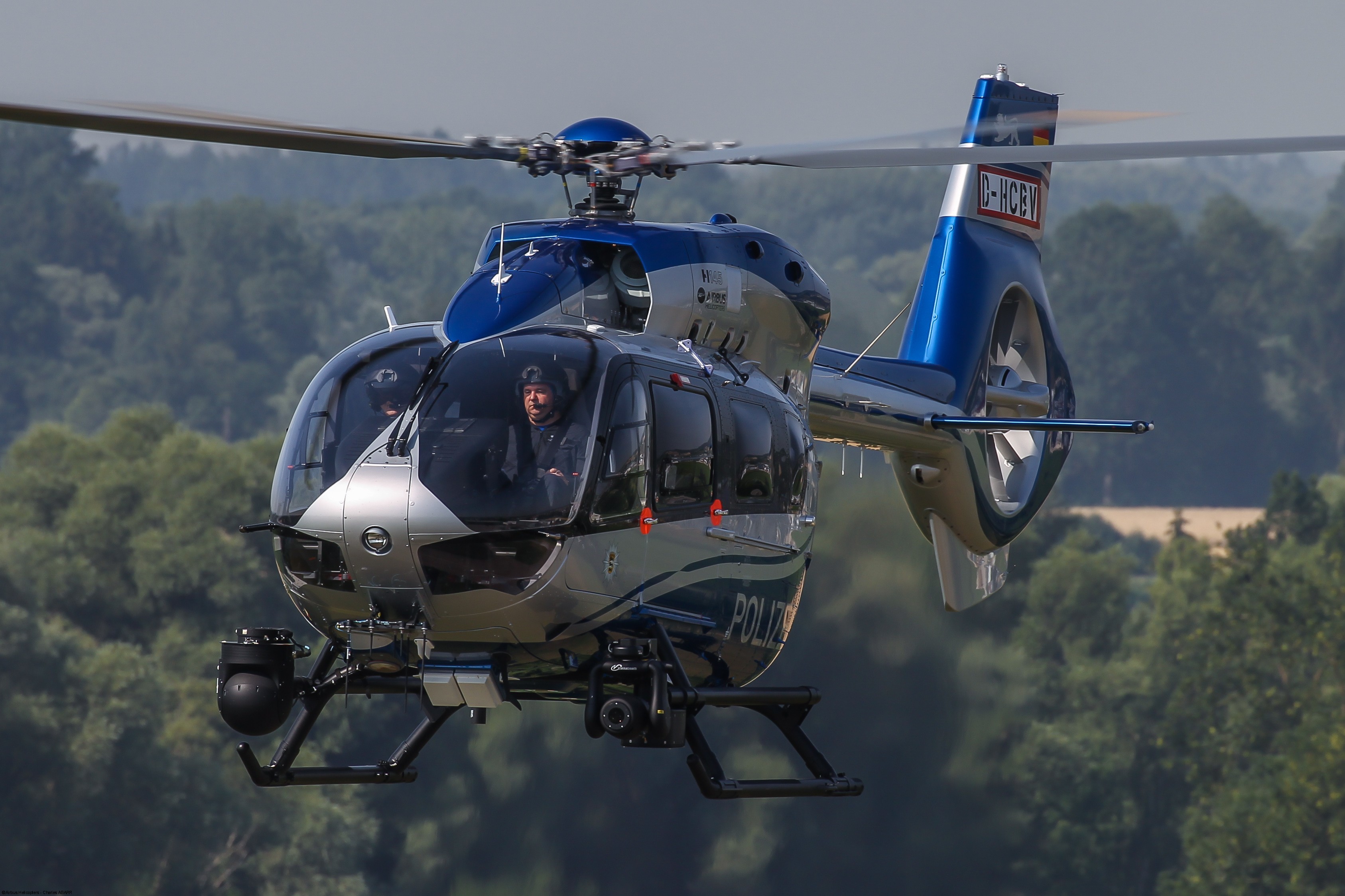 Hubschrauber H145 Polizei BaWu