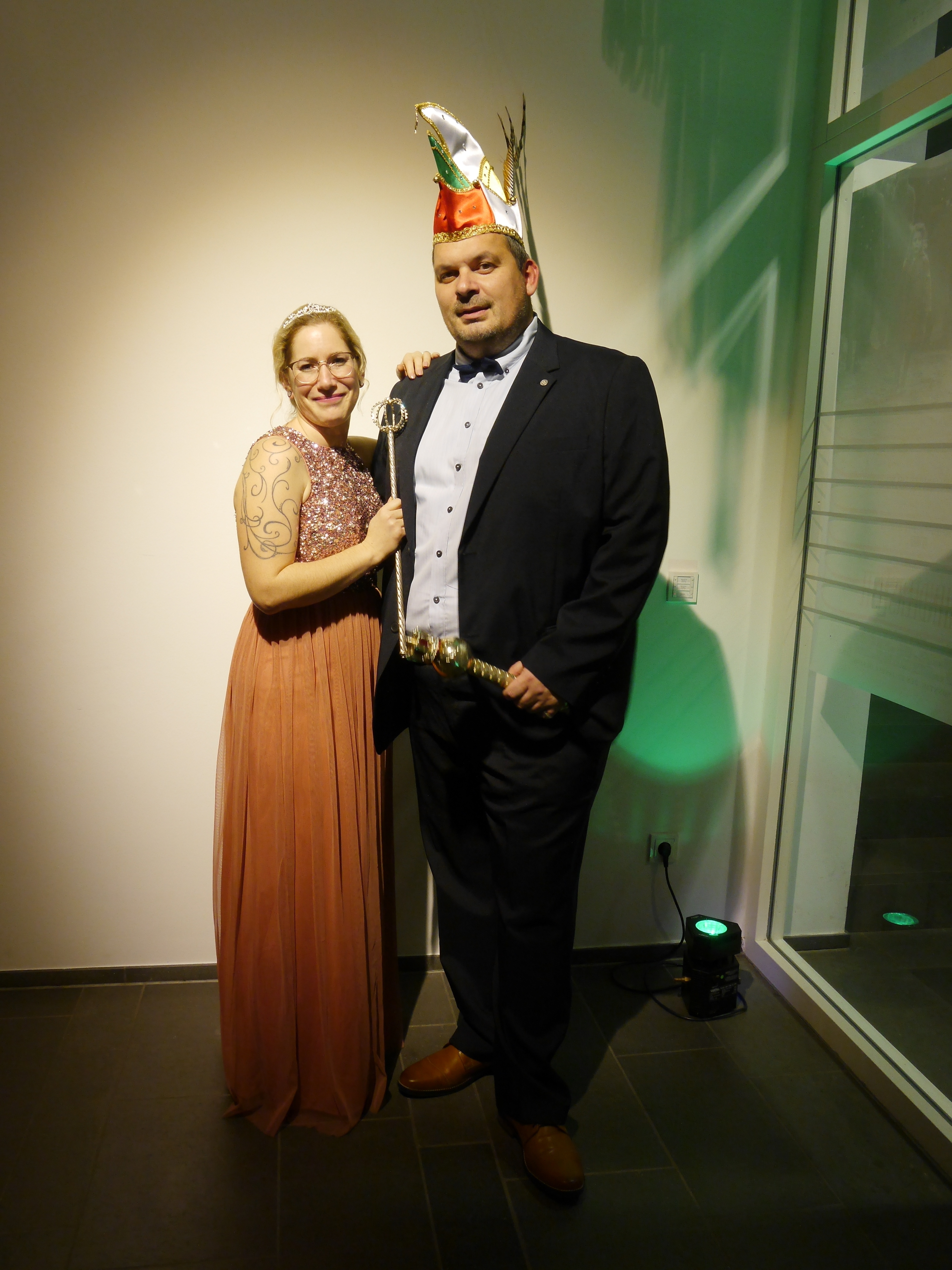 Das neue Prinzenpaar des KVA: Daniela und Torsten Hertel aus Rinnthal.