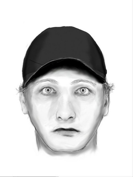 Das Phantombild des mutmaßlichen Fahrers beim Überfall auf einen Supermarkt in Godramstein im Januar 2017.