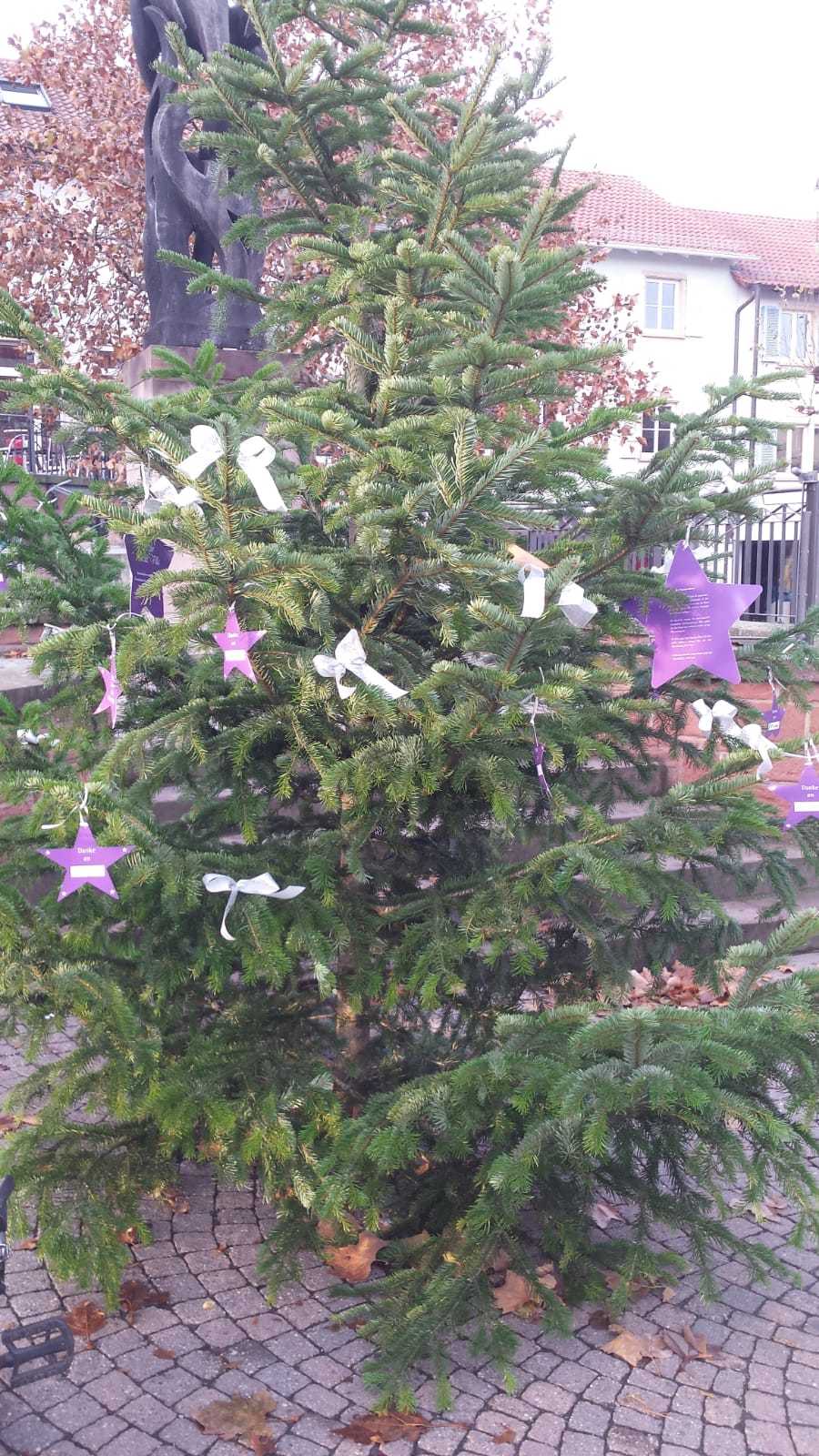 Ein besonderer Dank gilt dem Gewerbeverein Bad Dürkheim für die Bereitstellung des Weihnachtsbaumes für die Spendenaktion