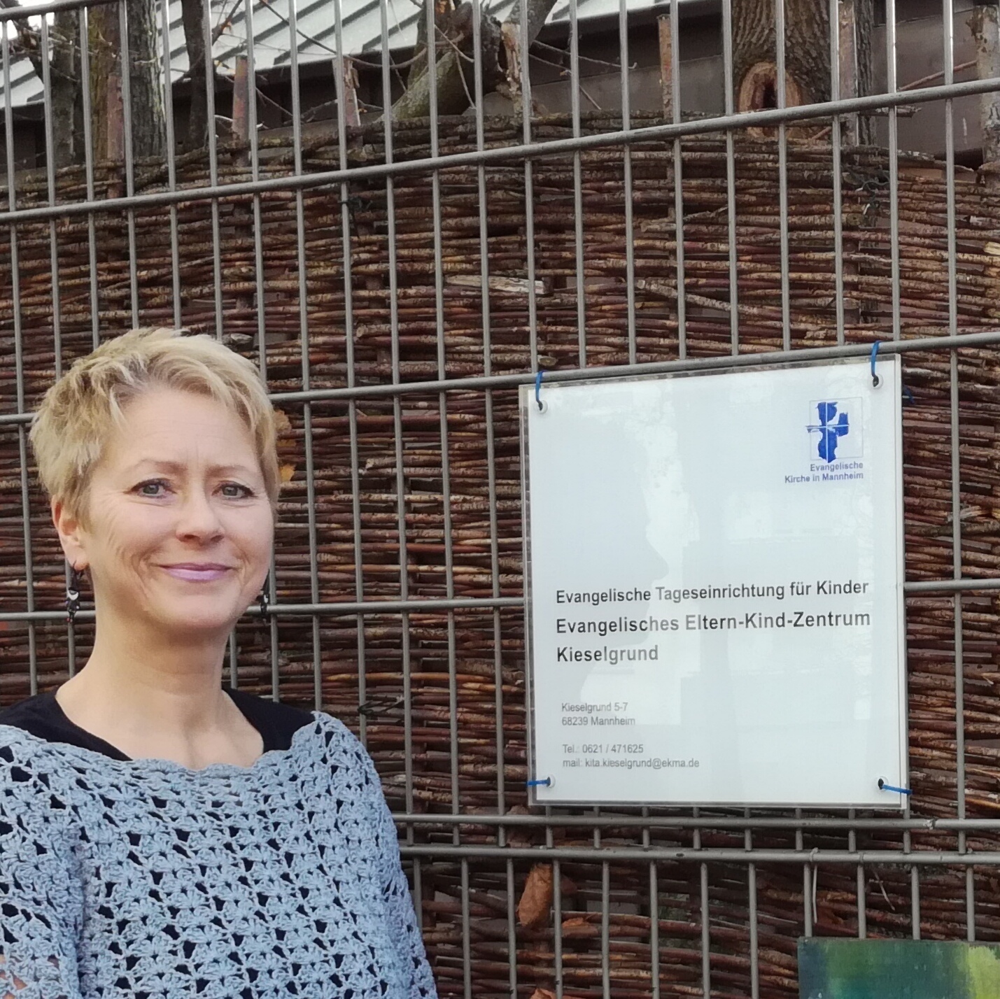 Stolze Finalistin: Kita-Leiterin Claudia Hausschild hofft mit ihrem Team auf die Erstplatzierung beim Deutschen Kita-Preis 2019 in Berlin.