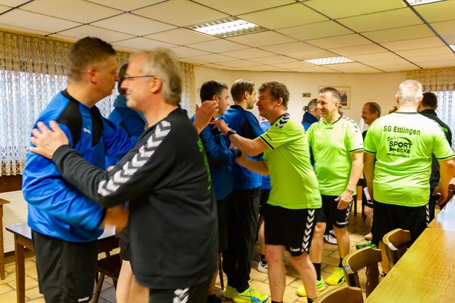 Gratulation an die siegreiche Mannschaft