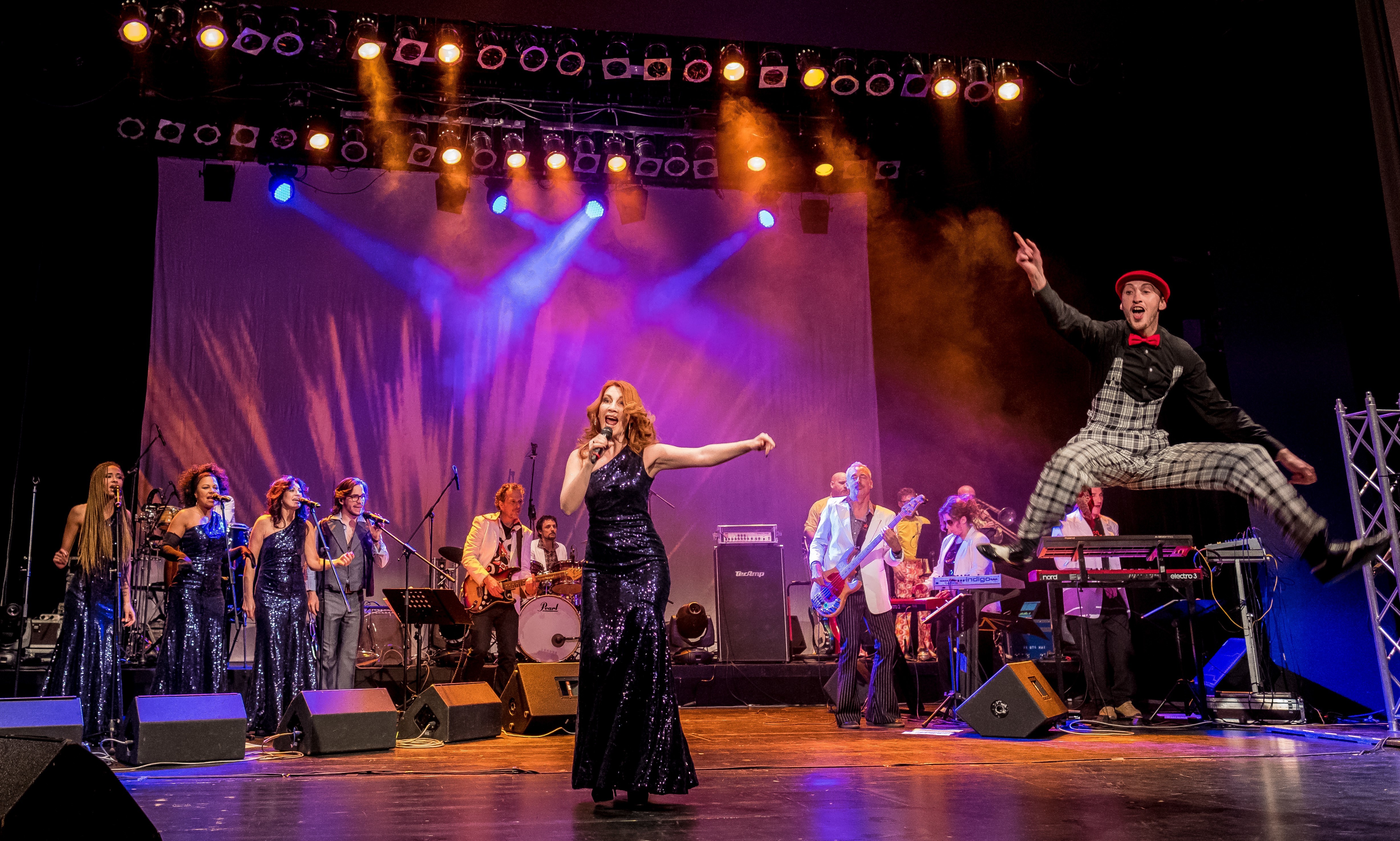 Pflichttermin für tanzfreudige Disco-Fans: Der Auftritt der Band Urban Dance Machine im Kulturzentrum.