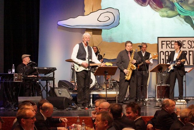 Die Freddy Wonder Combo, seit einigen Jahren Garant für gute Musik beim Herrenweinabend