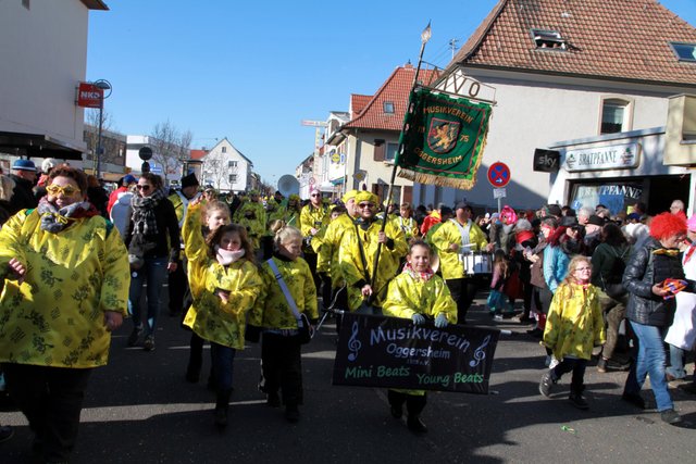 Gute Laune und vor allem viel Spaß haben die Teilnehmer am Oppau/Edigheimer Umzug.