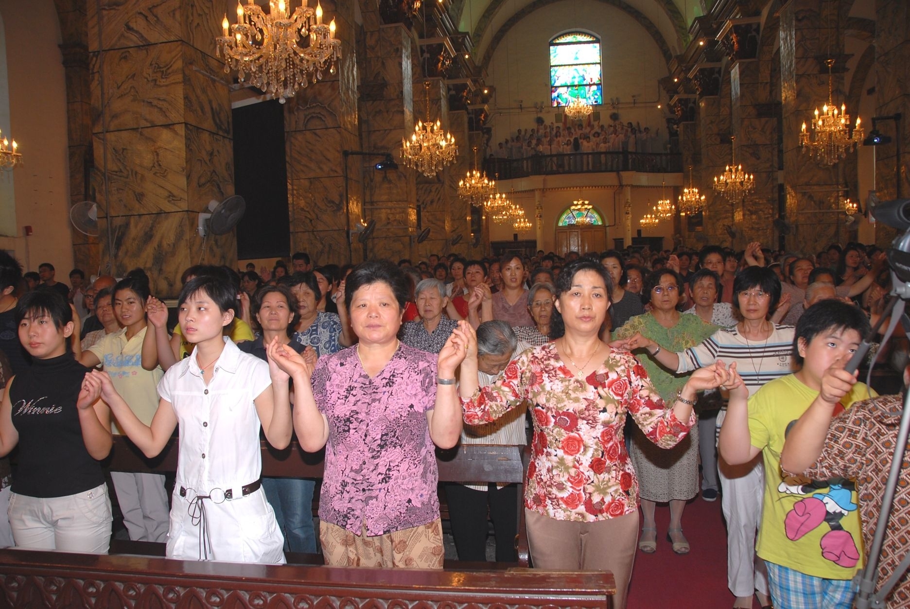 Katholische Messe in Peking