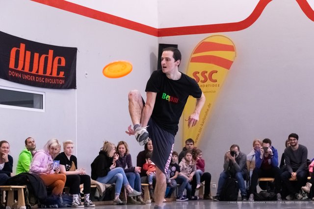 Freestyle Frisbee-Turnier  "In den Hallen 2019" | Foto: Paul Needham