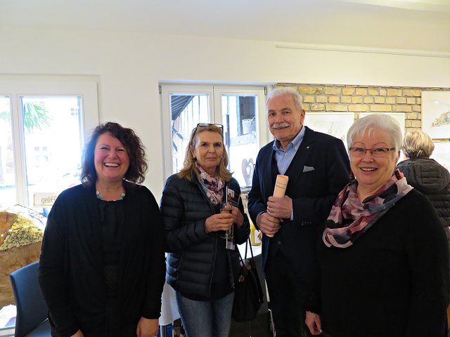Tina Krauß, Ehepaar Hasenstab, Roswitha Schwandner | Foto: Brigitte Melder
