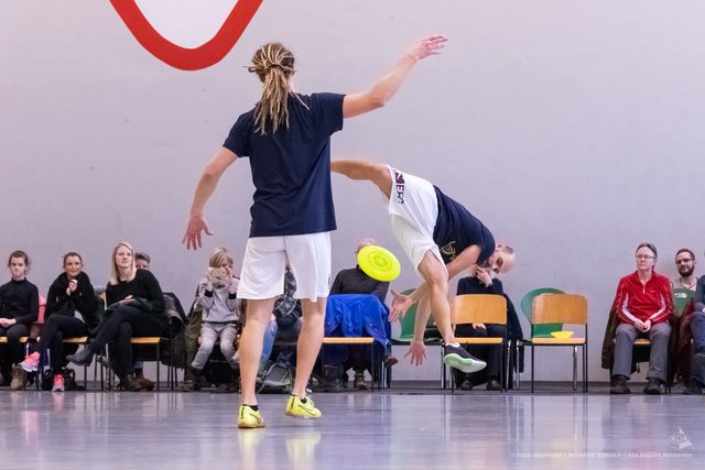 Freestyle Frisbee-Turnier  "In den Hallen 2019" | Foto: Paul Needham