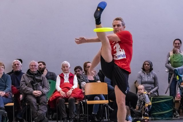 Freestyle Frisbee-Turnier  "In den Hallen 2019" | Foto: Paul Needham