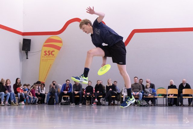 Freestyle Frisbee-Turnier  "In den Hallen 2019" | Foto: Paul Needham