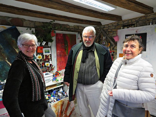 Anke Oswald im Fachgespräch | Foto: Brigitte Melder