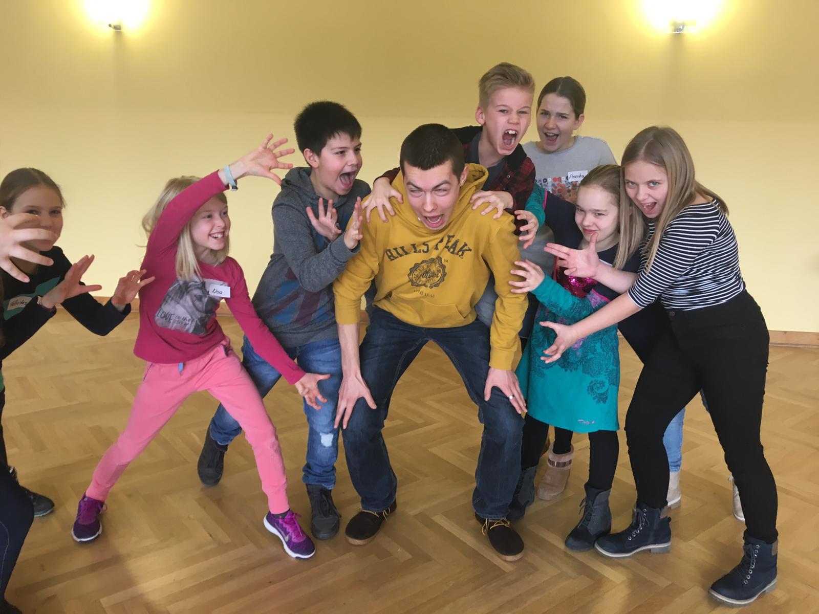 Engagement beim Kinder-Casting Foto: Schlossfestspiele