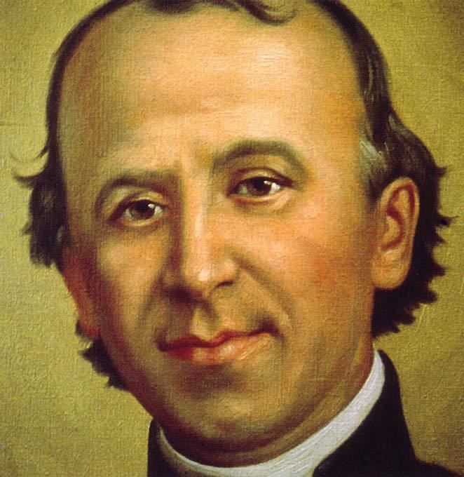 Der Seelige: Paul Josef Nardini. Ihm ist der Preis der Caritas gewidmet.