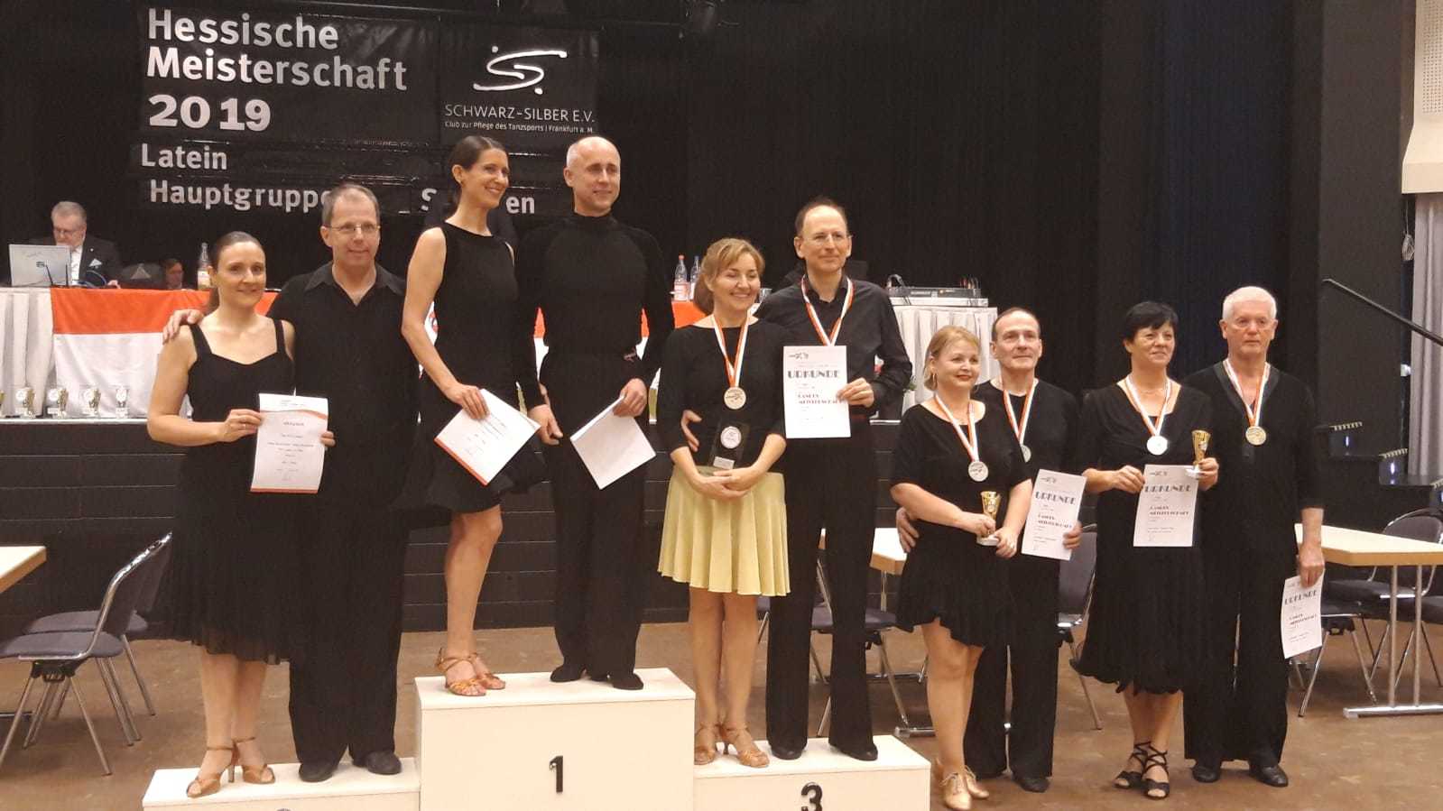 von links: Ehepaar Rackebrand auf Platz 2.