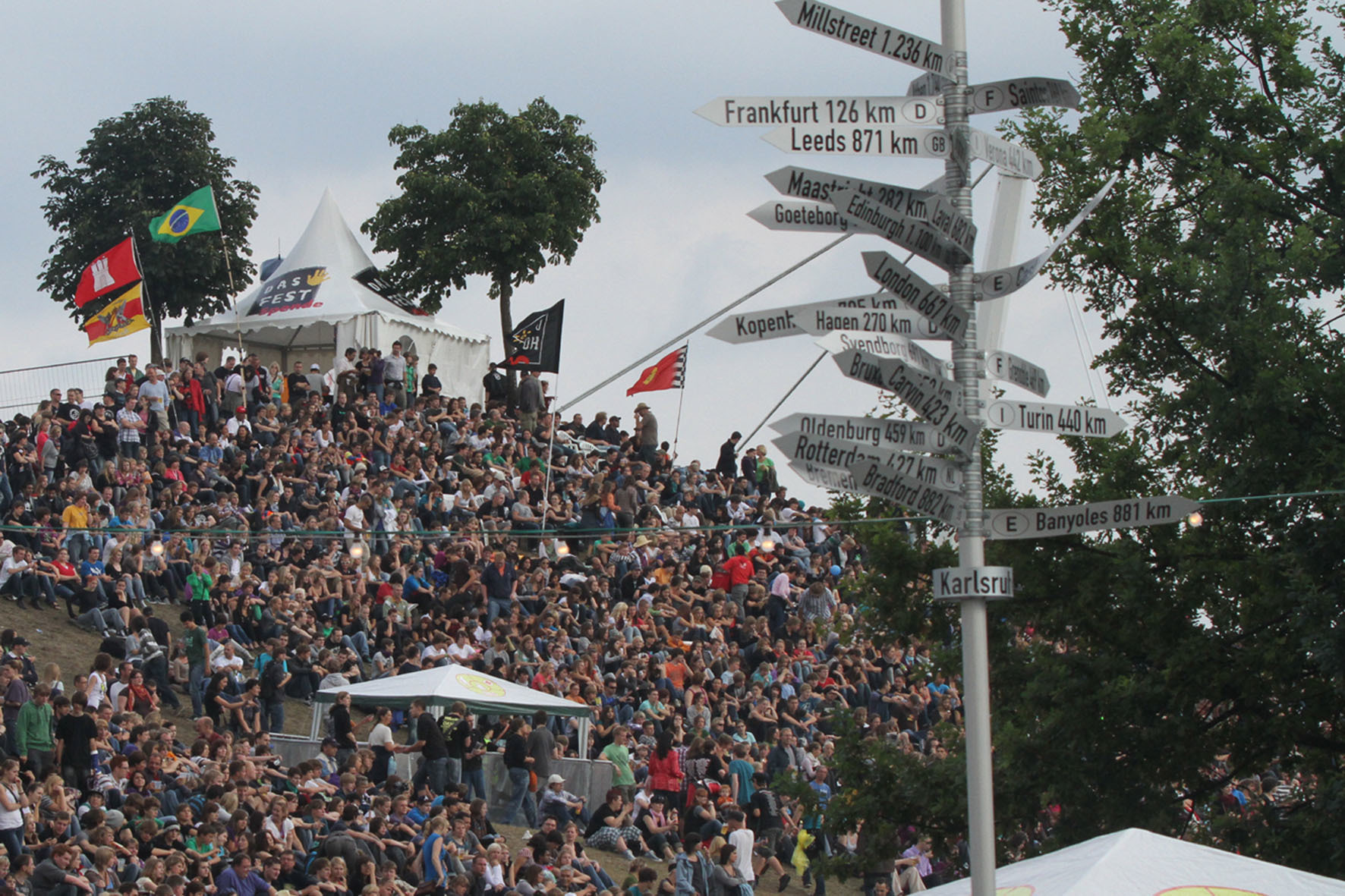 Der "Fest-Hügel"