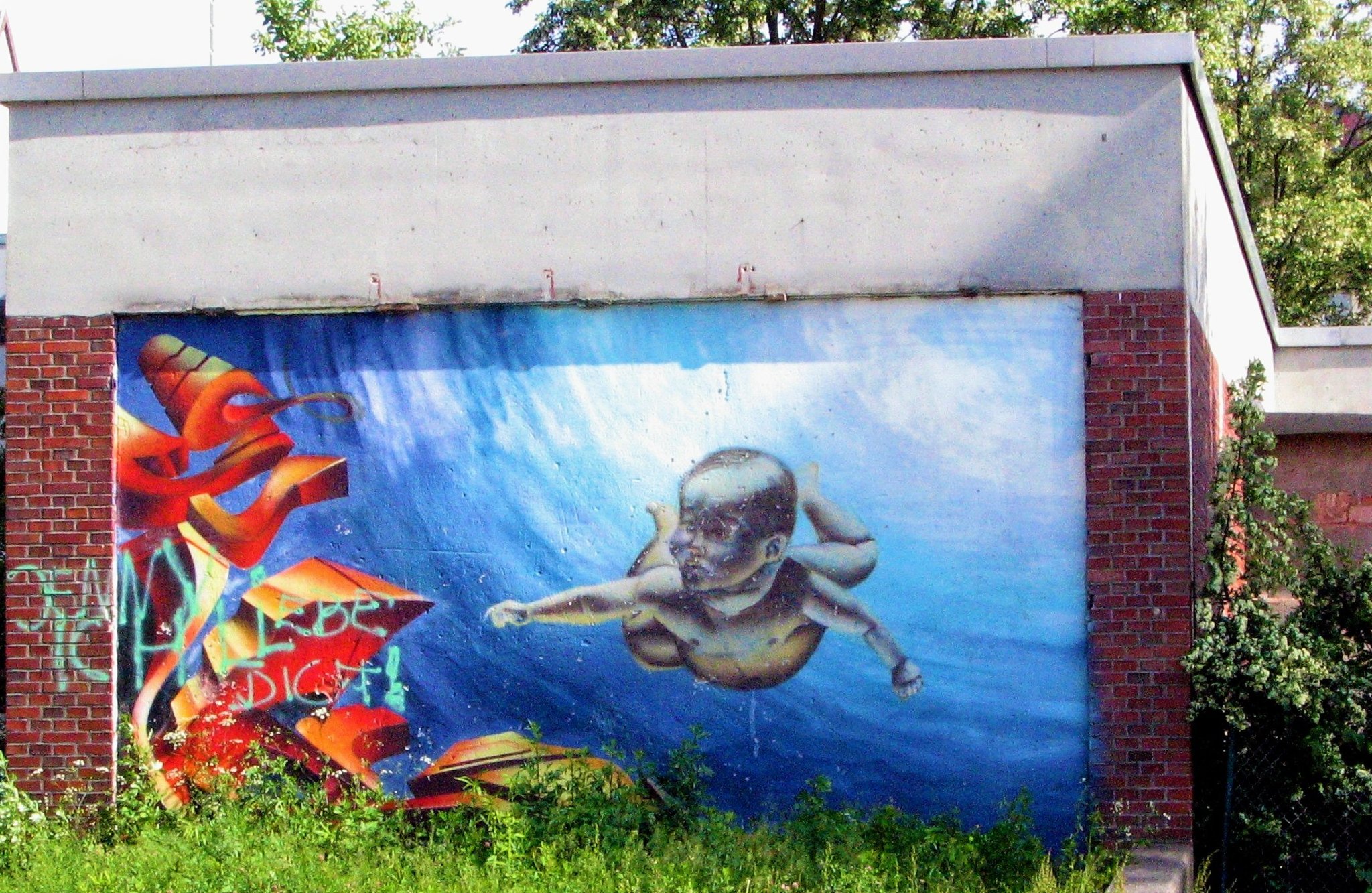 Versteckte Ecken in Kaiserslautern: Kunst an grauen Wänden - Die Zweite