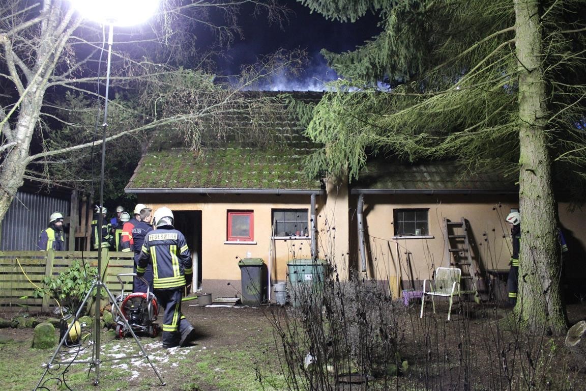 Die Einsatzkräfte am Ort des Geschehens