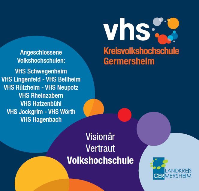 Neue Kurse gibts ab sofort bei der KVHS Germersheim.