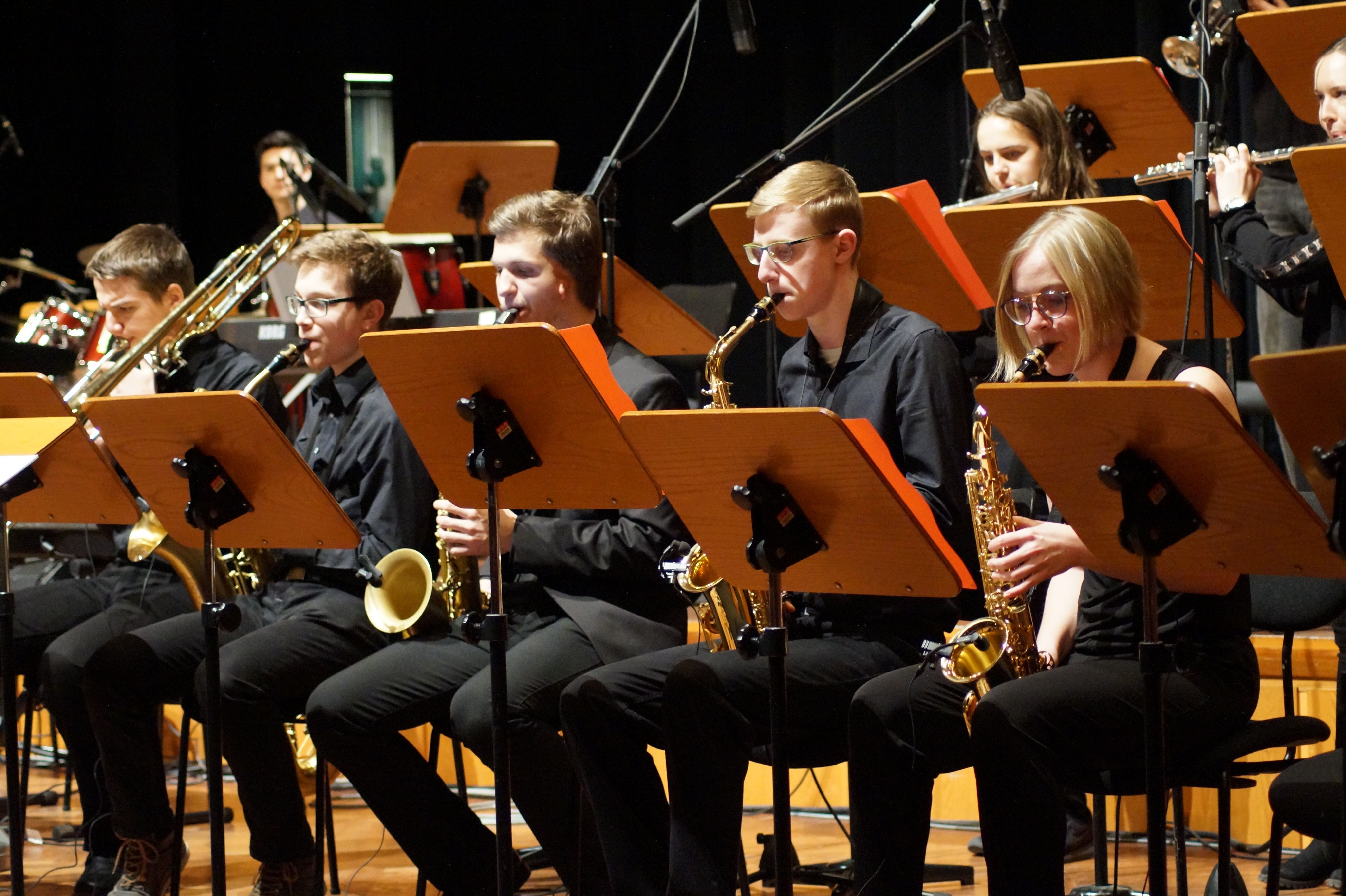 Mit großem Einsatz werden auch diesmal wieder die jungen Musikerinnen und Musiker ihr Programm präsentieren bei "Yes: Jazz!" im Bürgerzentrum am 22. Februar