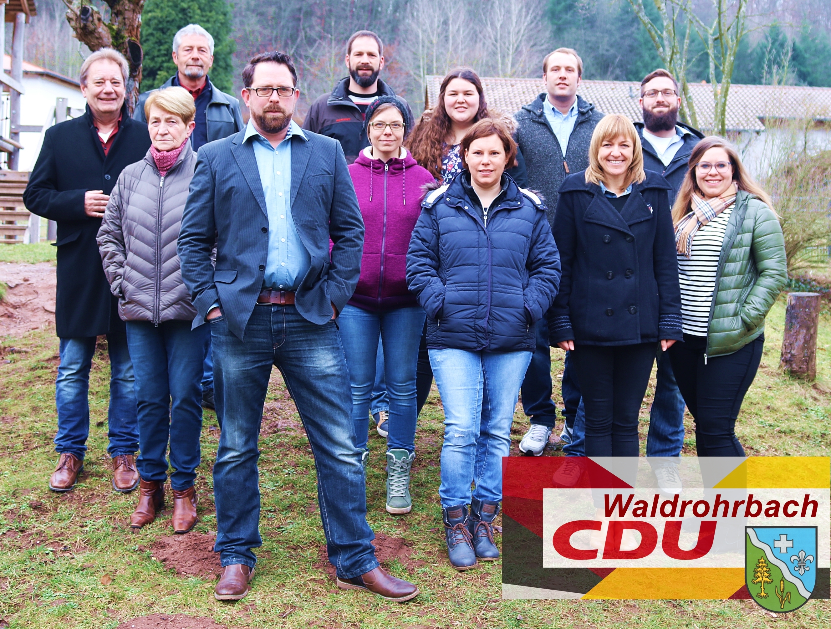 Die Kandidaten der CDU Waldrohrbach.