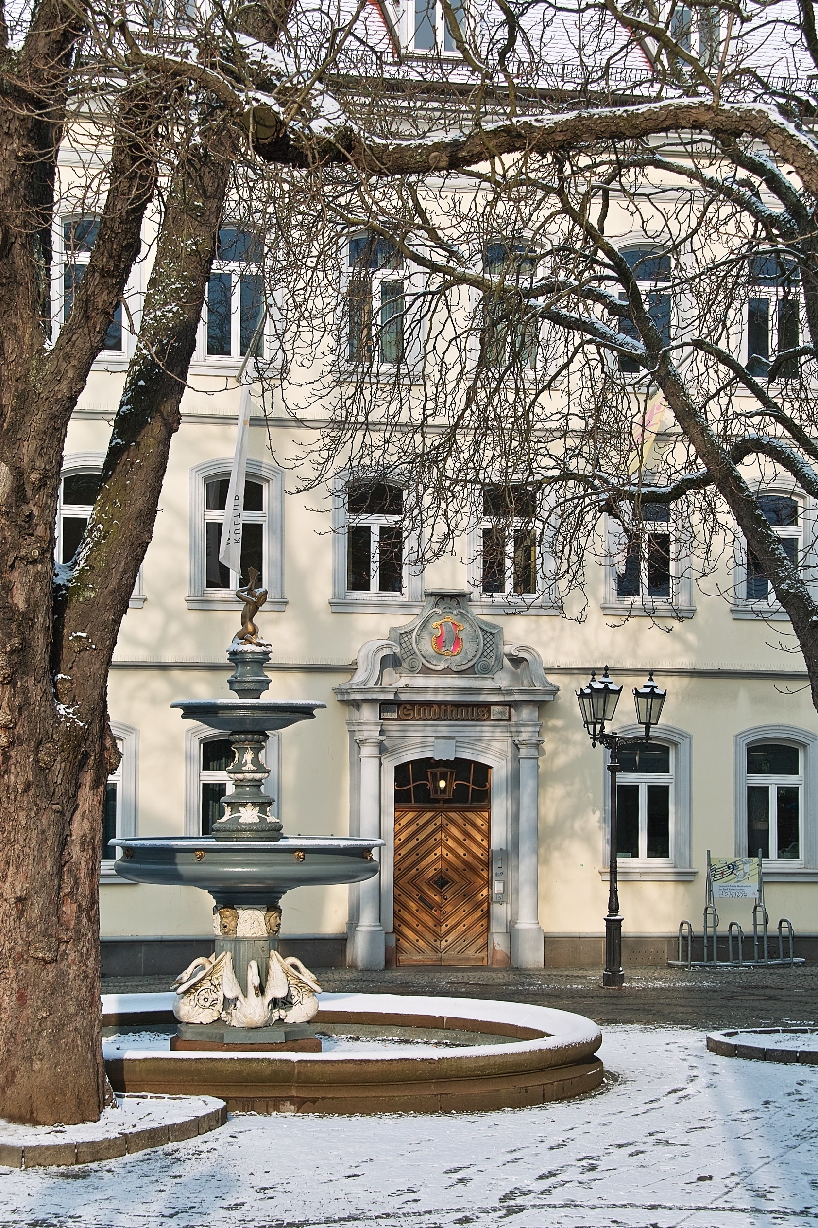 Historische Sehenswürdigkeit in Kaiserslautern: Das alte Stadthaus am St.-Martins-Platz Foto: ps