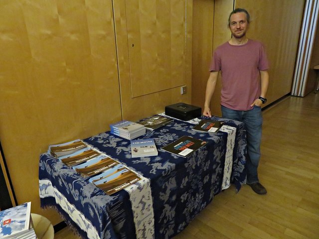 Der Merchstand von Philipp Schaudy | Foto: Brigitte Melder