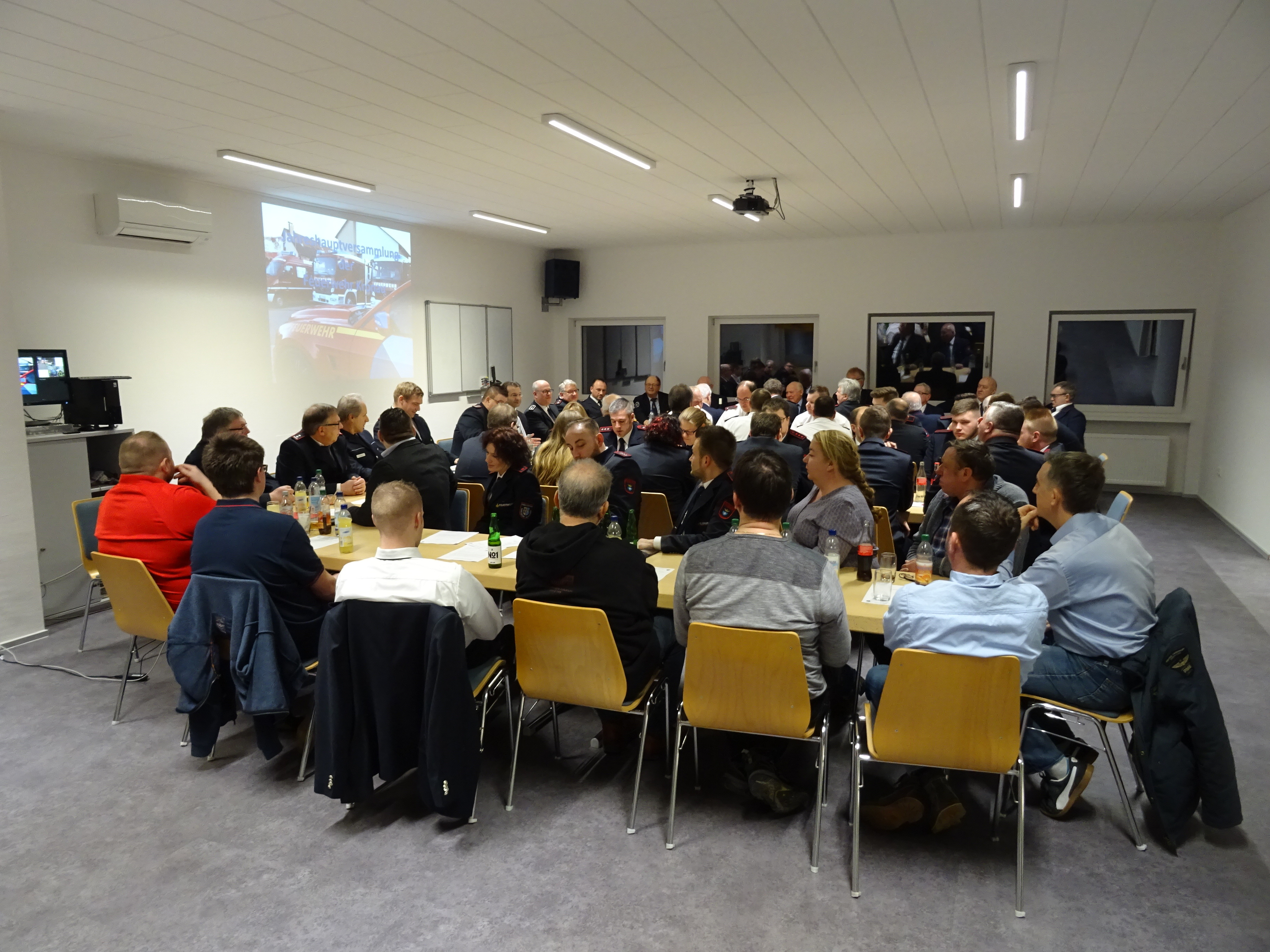 Jahreshauptversammlung mit Neuwahlen bei der Feuerwehr in Kronau