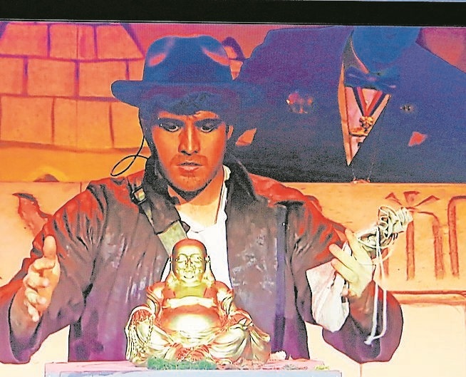 Benjamin Burkard als „Indiana Jones“ ist Superfastnachter 2019.