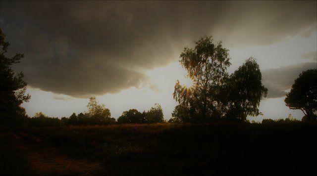 kommende dunkle Wolken oder ein letzter Lichtblick?
