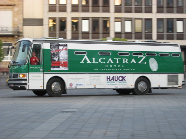 Übernachten im Knast...……...Das Alcatraz, mit persönlichem Abholservice Gästebus