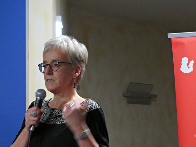 Dagmar Strubel bei der Begrüßungsrede | Foto: Brigitte Melder