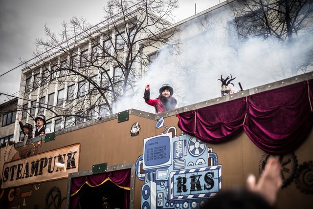 Die Reilinger Kraichbach Schlabbe lassen mächtig Dampf ab. | Foto: Gaier