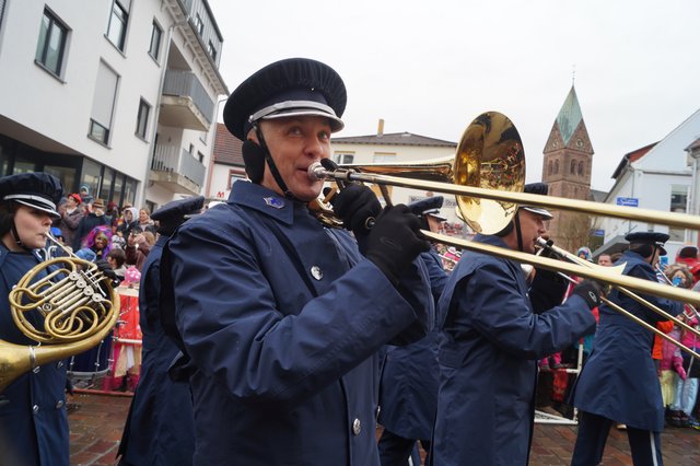 Die Die USAFE Dixie Band hautnah | Foto: Walter